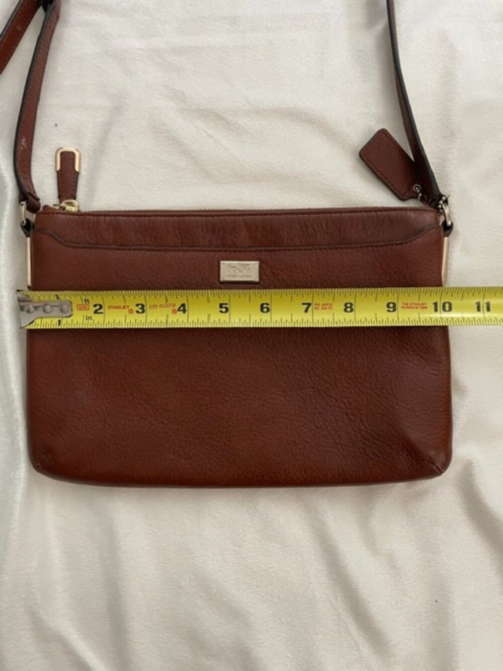Coach Women's Vintage Madison Leather Crossbody Bag, Brown - Picture 16 of 16